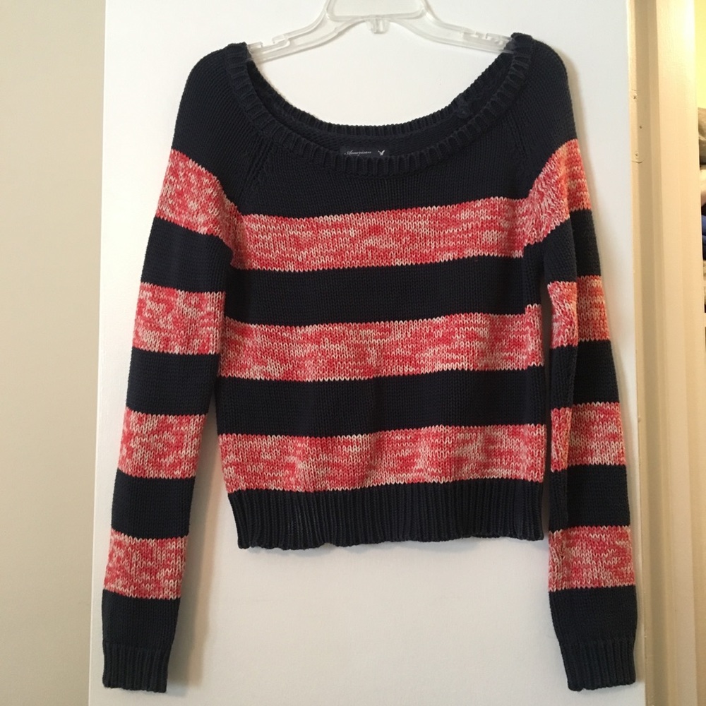 Long sleeve striped sweater